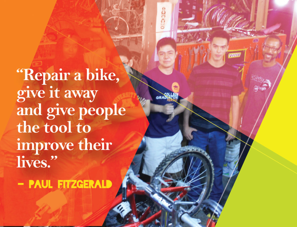 Working Bikes worked with teens to repair, give away hundreds of bikes